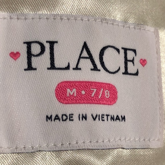 NWOT Children’s Place faux fur white washable vest - Picture 3 of 8